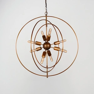 Classic Home Cosmos Iron Chandelier