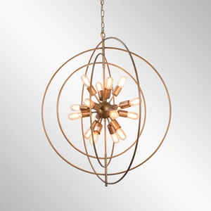Classic Home Cosmos Iron Chandelier