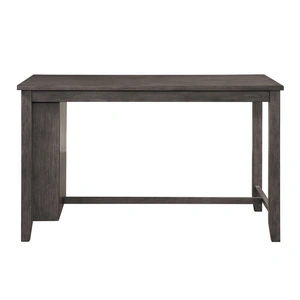 Homelegance Timbre Transitional Rectangular Wood Counter Height Table, Grey