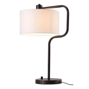 Zuo Modern Middlemist Steel Table Lamp, White