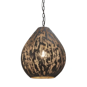 Zuo Modern Koza Steel Ceiling Lamp, Black