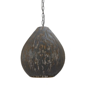 Zuo Modern Koza Steel Ceiling Lamp, Black