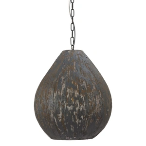 Zuo Modern Koza Steel Ceiling Lamp, Black
