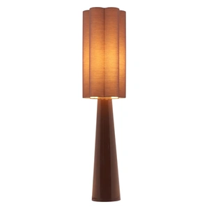 Zuo Modern Violet PVC/Steel Floor Lamp, Brown