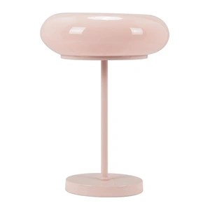 Zuo Modern Munk PVC/Steel Table Lamp, Pink