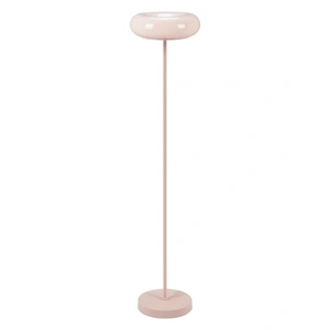 Zuo Modern Munk PVC/Steel Floor Lamp, Pink