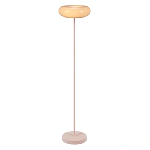 Zuo Modern Munk PVC/Steel Floor Lamp, Pink