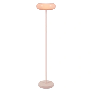Zuo Modern Munk PVC/Steel Floor Lamp, Pink