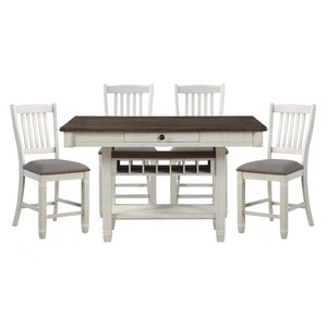 Homelegance Granby Traditional Counter Height Dining Room Set