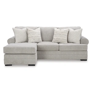 Ashley Furniture Eastonbridge Fabric L-Shaped Sectional Sofa w/Right Hand Chaise Facing, Shadow