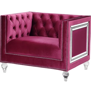 ACME Heibero Velvet Tufted Chair