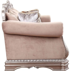 ACME Northville Velvet Fabric Sofa, Antique Champagne