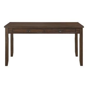 Homelegance Binghampton Rectangular Wood Dining Room Set with 2 Drawers, Dark Cherry