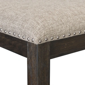 Homelegance Southlake Wood/Fabric Dining Bench
