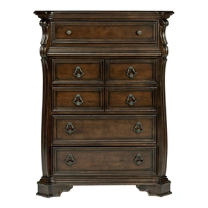 Liberty Furniture Arbor Place Wood 7-Drawer Chest, Brownstone