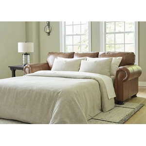 Ashley Furniture Carianna Leather Queen Sofa Sleeper