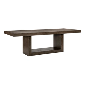 Homelegance Brookings Rectangular Drop Leaf Wood Dining Table, Brown