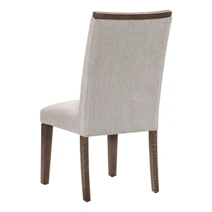 Homelegance Brookings Fabric/Wood Side Chair, Gray (Set of 2)