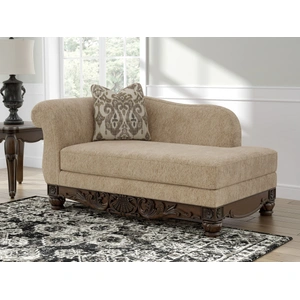 Ashley Furniture Chelsworth RAF Corner Chaise - Golden Polyester | SohoMod, Golden