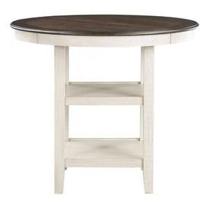 Homelegance Asher Round Wood Counter Height Set