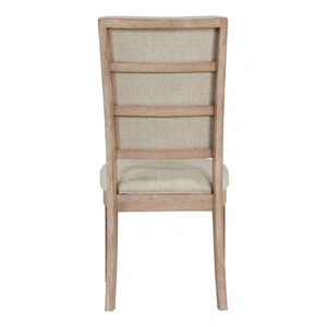 Homelegance Aberdeen Fabric/Wood Side Chair, Beige (Set of 2)