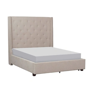 Homelegance Fairborn Fabric Button-Tufted Platform Bed