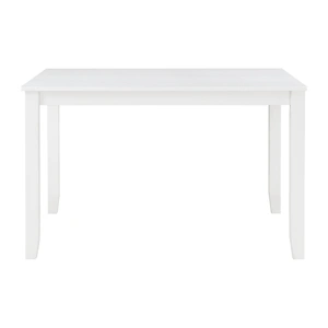 Homelegance Astoria Wood 5-Piece Pack Dinette Set, White