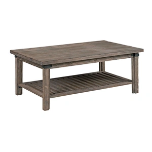 Kincaid Foundry Rectangular Wood Cocktail Table, Brown