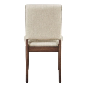 Homelegance Monroe Fabric/Wood Side Chair, Cream (Set of 2)