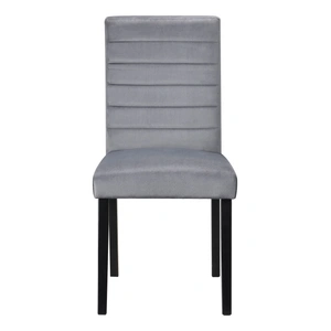 Homelegance Andreas Fabric/Wood Side Chair, Gray (Set of 2)