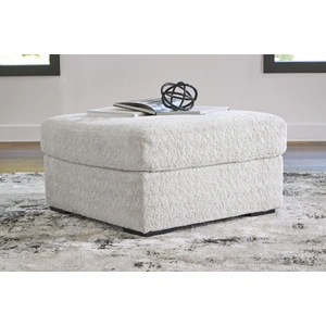 Ashley Furniture Cuddle Plush Oversized Accent Ottoman, Arctic