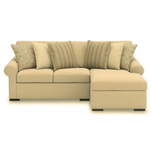 Ashley Furniture LadyMae Fabric Right 2-Piece L-Shaped Sectional Sofa w/Chaise, Twill