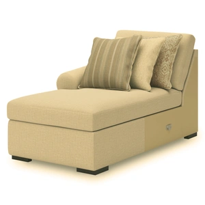Ashley Furniture LadyMae Fabric Right 2-Piece L-Shaped Sectional Sofa w/Chaise, Twill