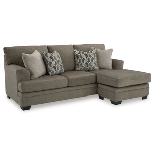 Ashley Furniture Stonemeade Polyester L-Shaped Sectional Sofa w/Reversible Chaise