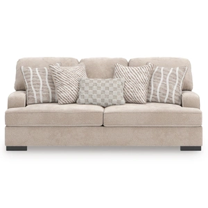 Ashley Furniture High Profile Polyester Sofa, Taupe