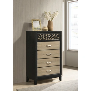 Galaxy Home Furnishings Selena Fabric/Wood Regular Bedroom Set