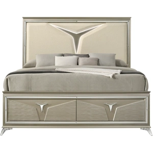 Galaxy Home Furnishings Samantha Fabric/Wood Regular Bedroom Set