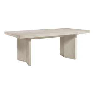Homelegance Tundra Rectangular Drop Leaf Wood Dining Table, Antique White