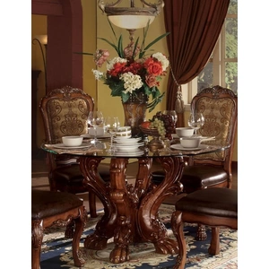 ACME Dresden Dining Room Set, Cherry Oak