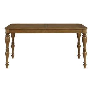 Homelegance Wyatt Square Extendable Wood Counter Height Set, Brown