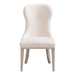 Homelegance Lofton Round Wood Dining Room Set, Light Gray/White