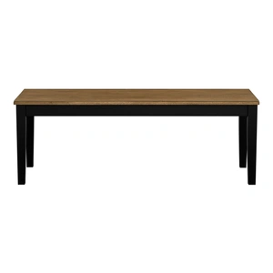 Homelegance Tyler Wood Dining Bench, Brown/Black