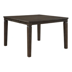 Homelegance Victoria Square Drop Leaf Wood Counter Height Table, Dark Espresso
