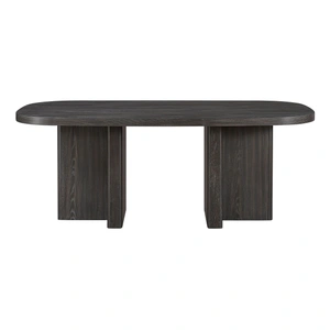 Homelegance Marais Oval Wood Dining Table, Black