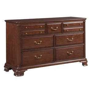 Kincaid Hadleigh Wood 7-Drawer Bureau, Wild Black Cherry