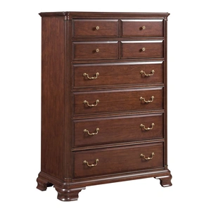 Kincaid Hadleigh Wood 8-Drawer Chest, Wild Black Cherry
