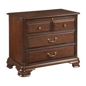 Kincaid Hadleigh Bachelors Wood 4-Drawer Chest, Wild Black Cherry
