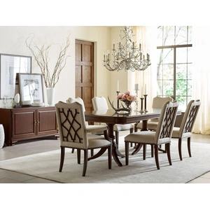 Kincaid Hadleigh Rectangular Wood Extendable Dining Room Set, Wild Black Cherry