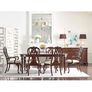 Kincaid Hadleigh Rectangular Wood Extendable Dining Room Set, Wild Black Cherry