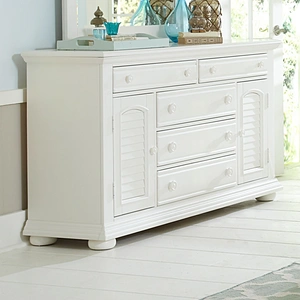 Liberty Furniture Summer House I Bedroom Set | Oyster White | Liberty Furniture, Oyster White